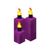 Три пурпурные свечи (горящие).png